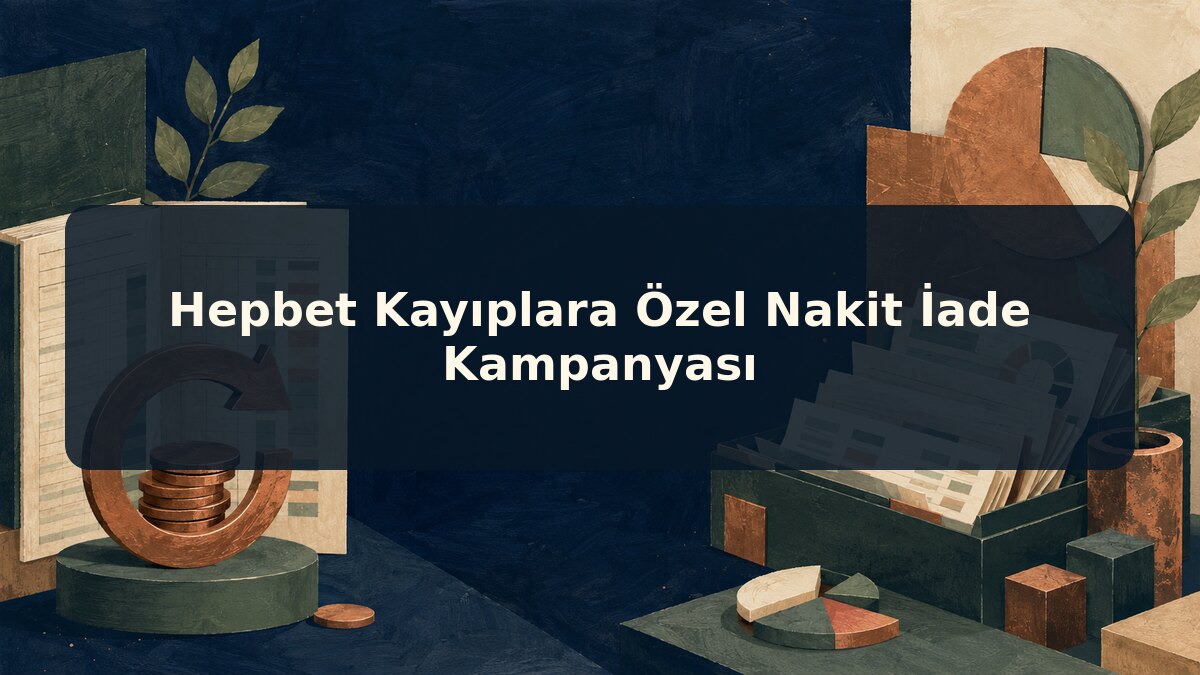 Hepbet Kayıplara Özel Nakit İade Kampanyası için Hepbet konu görseli